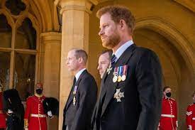 Prince william and his brother prince harry set recent family frictions aside to walk together after attending the funeral service of their grandfather prince philip at windsor castle saturday. Yo2trvueie60om