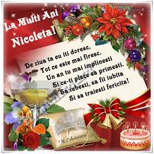 Îți doresc sănătate, frumusețe, dragoste, noroc, bucurie, armonie, succes, inspirație, energie, încredere, curaj, pasiune, bunătate, bogăție și multă fericire. Imagini Pentru Mesaje De La Multi Ani Pentru Nicoleta Table Decorations Gift Wrapping Gifts