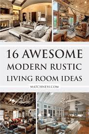 Vasagle indestic coffee table and ladder shelf bundle, industrial style living room furniture set with metal frame and engineered wood, rustic brown ulct64x and ulls44x 147.99 $ 147. 16 Awesome Modern Rustic Living Room Ideas Matchness Com