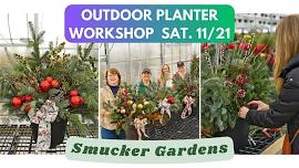 Outdoor Planter Workshop @ Smucker Gardens