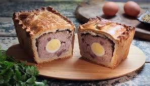 Raised Pork And Egg Pie Recipe Recipe Savoury Baking Food Savory Pastry