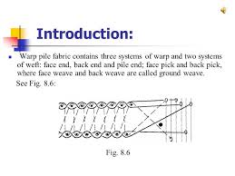 Check spelling or type a new query. 8 2 Warp Pile Introduction 1 Method Of Weaving 2 Cutting Arrows Ppt Video Online Download