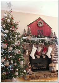 Christmas Tree Decorated With Big Silver Balls Small Red Balls Christmas Mantel Decorations Christmas Fireplace Decor Christmas Deco