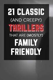 Chris (daniel kaluuya) is a black photographer that takes a trip to the family home of his white girlfriend and is met with a family trying to be too accepting of black people. 21 Classic Creepy Thriller Films That Are Mostly Family Friendly Thriller Thriller Film Suspense Movies
