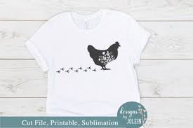 Download Free Walking Floral Chicken Svg File Download Free Open Source Svg Graphics Created In Inkscape With Public Domain License Svg Cut Files Silhouettes And Transparent Png Clip Art