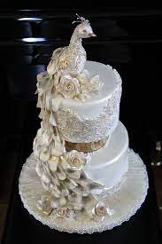 Peacock Wedding Theme Cake Boss Wedding Peacock Cake Peacock Wedding Cake