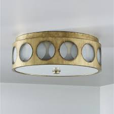 Crate & barrel 11 classic serving salad pasta bowl, brown mahogany euc! Addison Brass Flush Mount Light Crate And Barrel Flush Mount Lighting Brass Flush Mount Light Flush Mount Lights