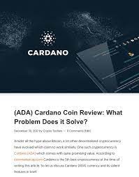 Cardano Is The 5th Best Cryptocurrency At The Time Of Writing This Article So Let Us Discuss Cardano Ada Best Cryptocurrency Cryptocurrency Investment Tips
