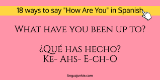 What do you say?creo que sería una buena idea almorzar ahora. 18 Fluent Ways To Ask How Are You In Spanish Audio