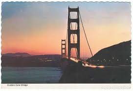 Times for san francisco, ca Postal De San Francisco Golden Gate Bridge At Buy Old Postcards From America At Todocoleccion 102839719