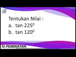 Rumus jumlah dan selisih trigonometri. Penggunaan Rumus Trigonometri Jumlah Dan Selisih Dua Sudut Fungsi Tangen Youtube