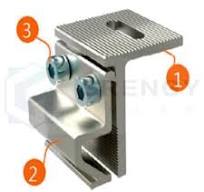 Stainless Steel Roof Seam Clamp for Solar