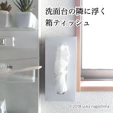わが家の収納 洗面所の箱ティッシュが浮いている件 インテリア 収納 収納 アイデア 洗面所 収納