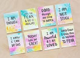 If this has inspired you to create your own unique card deck in 2019, we're here to answer any questions and help you get started right away. Diy Watercolor Affirmation Cards Vision Board Party Vision Board Inspiration Affirmation Cards