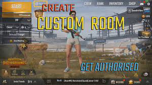 Create Custom Room In Pubg Mobile Get Authorised Youtube