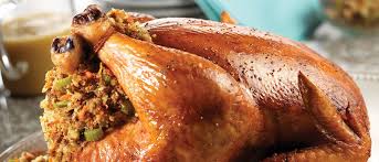 roasted chicken with stuffing gravy