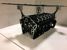 Bmw 750 850 v12 motorblock couchtisch coffee table motortisch motor handmade. V12 Engine Table Tallaght Powder Coating