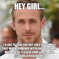 A 'meme' is a widely and often rapidly transmitted opinion, almost always expressed visually. Catholic Priest Uses Ryan Gosling Hey Girl Meme To Get Point Across About Valentine S Day And Ash Wednesday Biloxi Sun Herald