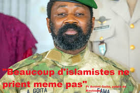 Beaucoup d'islamistes ne prient même pas", Pr Assimi Goita, palais de  koulouba 6/1/2025.