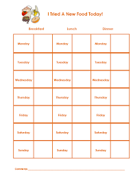Learn about breakfast foods lunch dinner with free interactive flashcards. Sticker Chart For Trying New Foods Older Child Writing What All They Were Given To Eat And What They Ate Tr Toddler Dinner Toddler Development Sticker Chart
