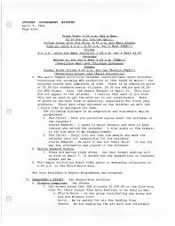 STODBNT GOVBRRMBNT MINUTES