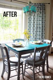 See more ideas about dining, painted kitchen tables, furniture. Kitchen Table Makeover With Chalky Finish Paint Kelly Leigh Creates