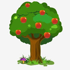 Hand Drawn Cartoon Tree Material Apple Tree Clipart Hand Painted Hand Drawn Plants Png And Vector With Transparent Background For Free Download Arvore Desenho Magali Png Arte Da Branca De Neve