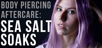 Urbanbodyjewelry Com Blog Saline Solution For Piercing Diy Sea Salt Soak For Body Piercing Aftercare