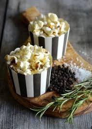 Browned Butter Rosemary Popcorn Has Some Serious Oomph Butter Is Infused With Fresh Rosemary Drizzled Over Popco Popcorn Recipes Pumpkin Recipes Brown Butter