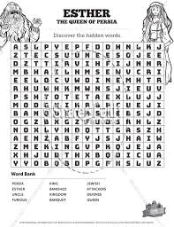 The story of jesus healing ten lepers, found in luke 17, is a wonderful example of the many miracles jesus. Queen Esther Word Search Puzzles Bible Word Search Puzzles