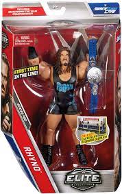 Legs are loose, but he can still stand. Rhyno Wwe Elite 50 Toy Wrestling Action Figure Wwe Elite Wwe Action Figures Wwe Figures