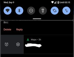 Why can't I close Google maps? It remains active in my notifications menu. 