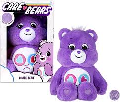 Care bears coloring pages results. Amazon Com Care Bears Share Bear Stuffed Animal 14 Inches Toys Games