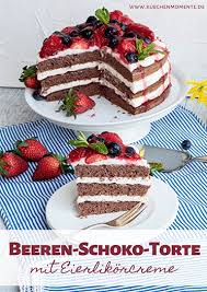 Beeren Schoko Torte Mit Eierlikor Kuchenmomente Rezept Kuchen Und Torten Rezepte Kuchen Und Torten Leckere Torten