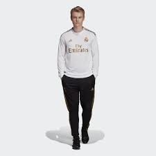 All styles and colours available in the official adidas online store. Men S Real Madrid 19 20 Home Ls Jersey White Niky S Sports