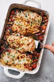 Balsamic Tomato Baked Chicken With Mozzarella Recipe Little Spice Jar Recipe In 2020 Mozzarella Recipes Recipes Baked Chicken
