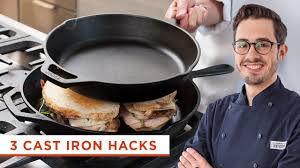 Baking, searing, roasting, frying or sauteing. 3 Cast Iron Skillet Hacks That Will Make Your Cast Iron Even More Versatile Than It Already Is Youtube