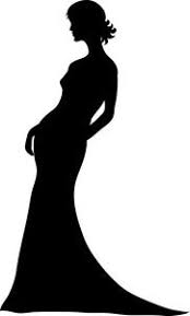 Black And White Silhouette Dress Clipart Formal Silhouette Evening Gown Clipart Image Silhouette Of A Woman Wearing An Evening Silhouette Clipart Images Clip Art