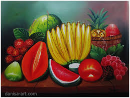 Lukisan buah buahan hitam putih cikimm com. 56 Baru Lukisan Buah Buahan Dalam Bakul Gambar Lukisan