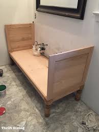 We design and build a custom fit bathroom cabinets andbath vanities. How To Build A 60 Diy Bathroom Vanity From Scratch