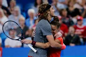 But alexandrova lost to barbora, and already in the third round, krejcikova lost to svitolina in two sets as well. Stefanos Tsitsipas Is Very Supportive Of Women Says Sakkari In 2021 Stefanos Tsitsipas Supportive Tennis Players
