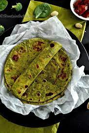 Green Roti Spinach Broccoli Pistachio Roti Green Chapati Green Indian Flatbread Raw Food Recipes Roti Chapati
