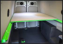 Custom Sprinter Camper Van Conversion Diy Ford Transit Camper Van Camping
