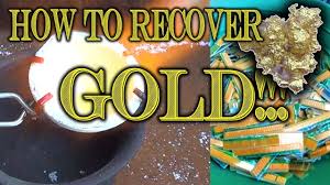Aqua regia is a mixture of one part of nitric acid and three parts of hydrochloric acid. How To Recover Gold From Computer Parts Youtube