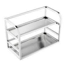 99 ($0.72/kg) 5% coupon applied at checkout. China Luolin Kitchen Shelf Stainless Steel Storage Shelf Store Display Corner Fitting Stand Spice Organizer Utensil Cabinet Double Rack 98202a 14 China Kitchen And Rack Price