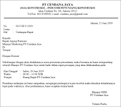 Tidak hanya sekolah yang mempunyai acara. 35 Contoh Surat Undangan Rapat Resmi Pernikahan Dll Contoh Surat