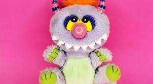 Vintage My Pet Monster Kuddlee Uglee Ugly Plush Cute Miniature