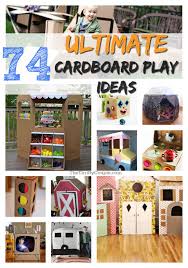Wow, who knew that cardboard can be so cute? 74 Ultimate Cardboard Play Ideas For Frugal And Creative Fun The Thrifty Couple