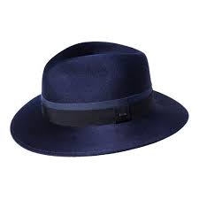 Men S Bailey Of Hollywood Barkley Fedora 71002 Navy Hats Hats For Men Hats Vintage Trendy Hat