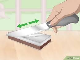 Using an electric knife sharpener is quick. How To Use A Knife Sharpener 12 Steps With Pictures Wikihow